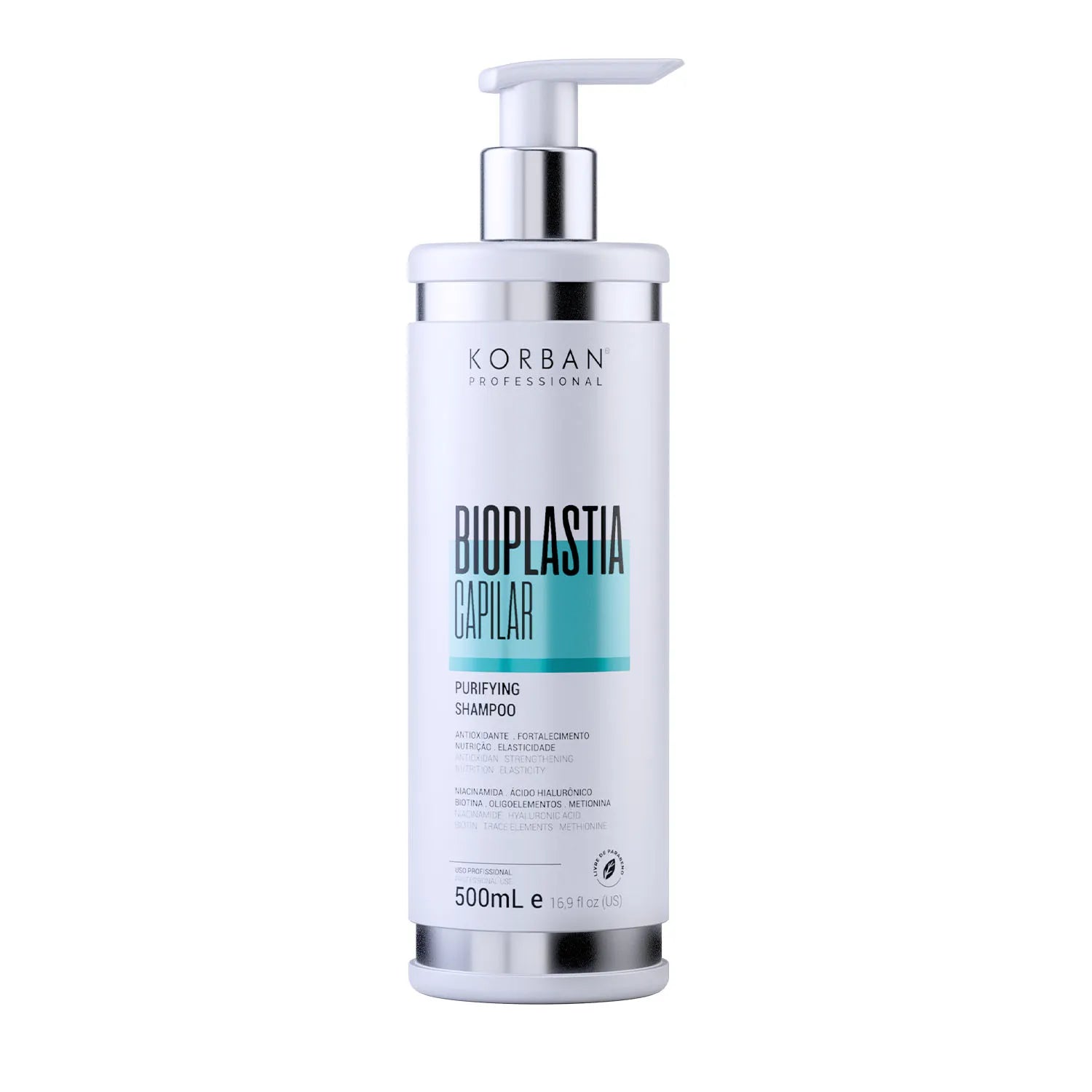 Bioplastia Capilar Purifying Shampoo 500ml