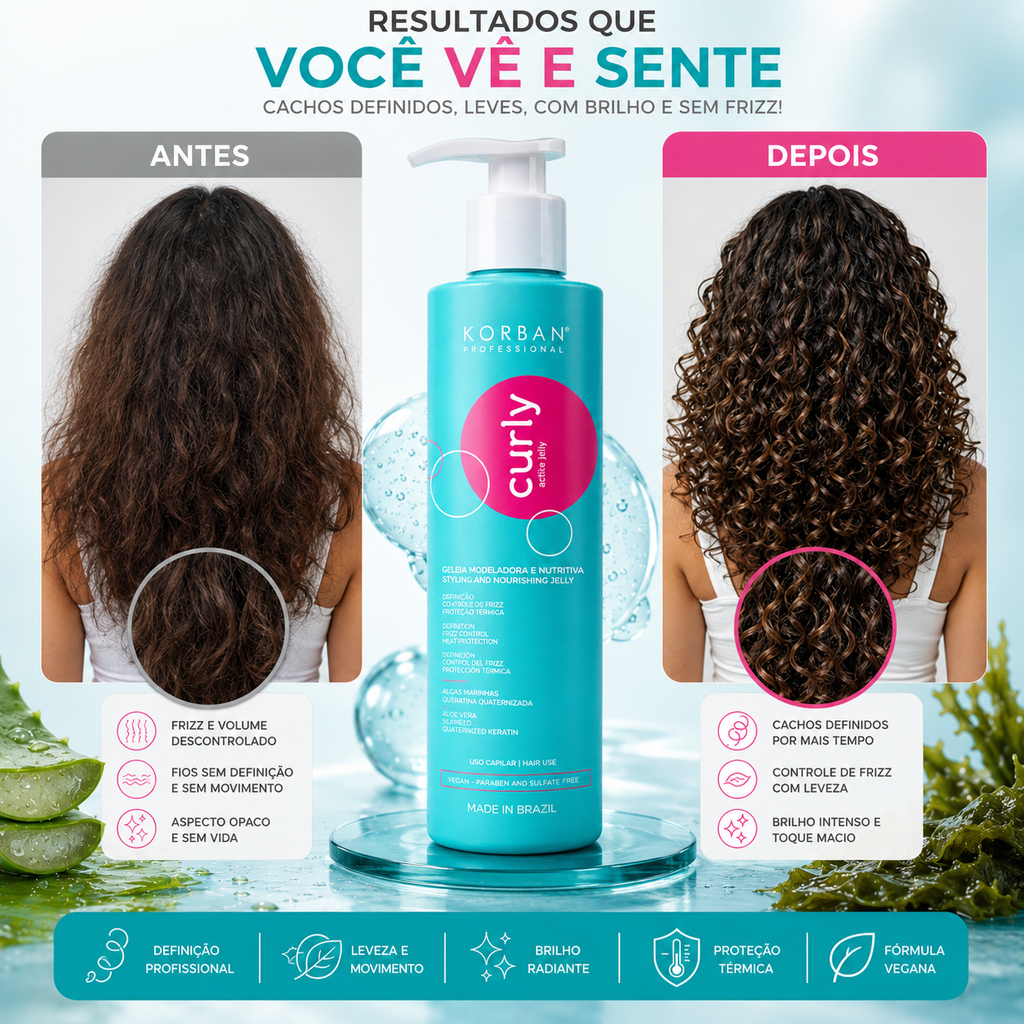 Curly Active Ativador de Cachos 250ml
