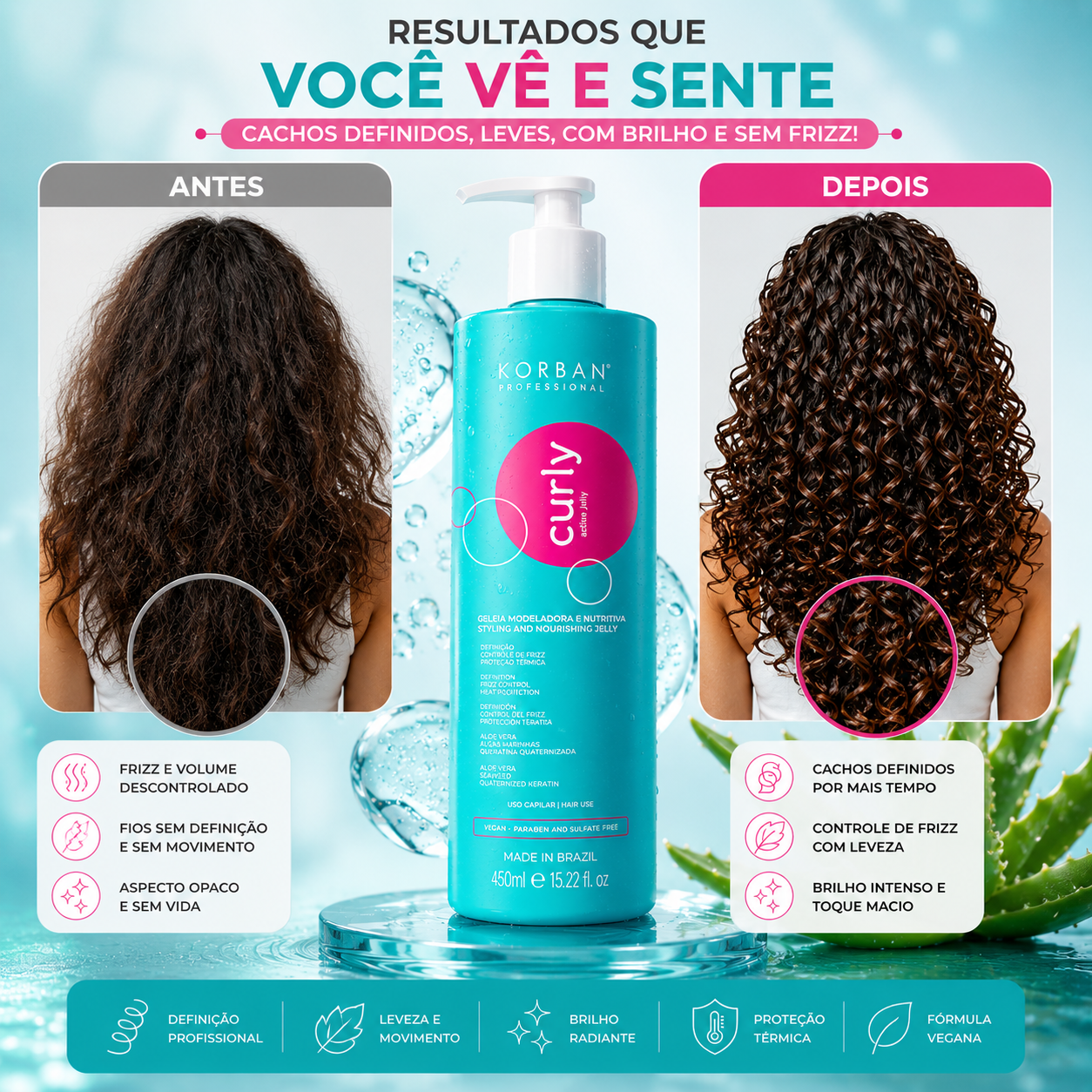 Curly Active Ativador de Cachos 450ml