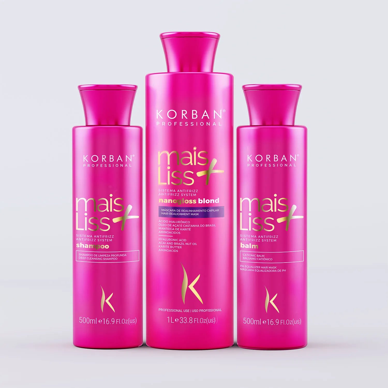 Mais Liss Tratamento Antifrizz Blond 1L