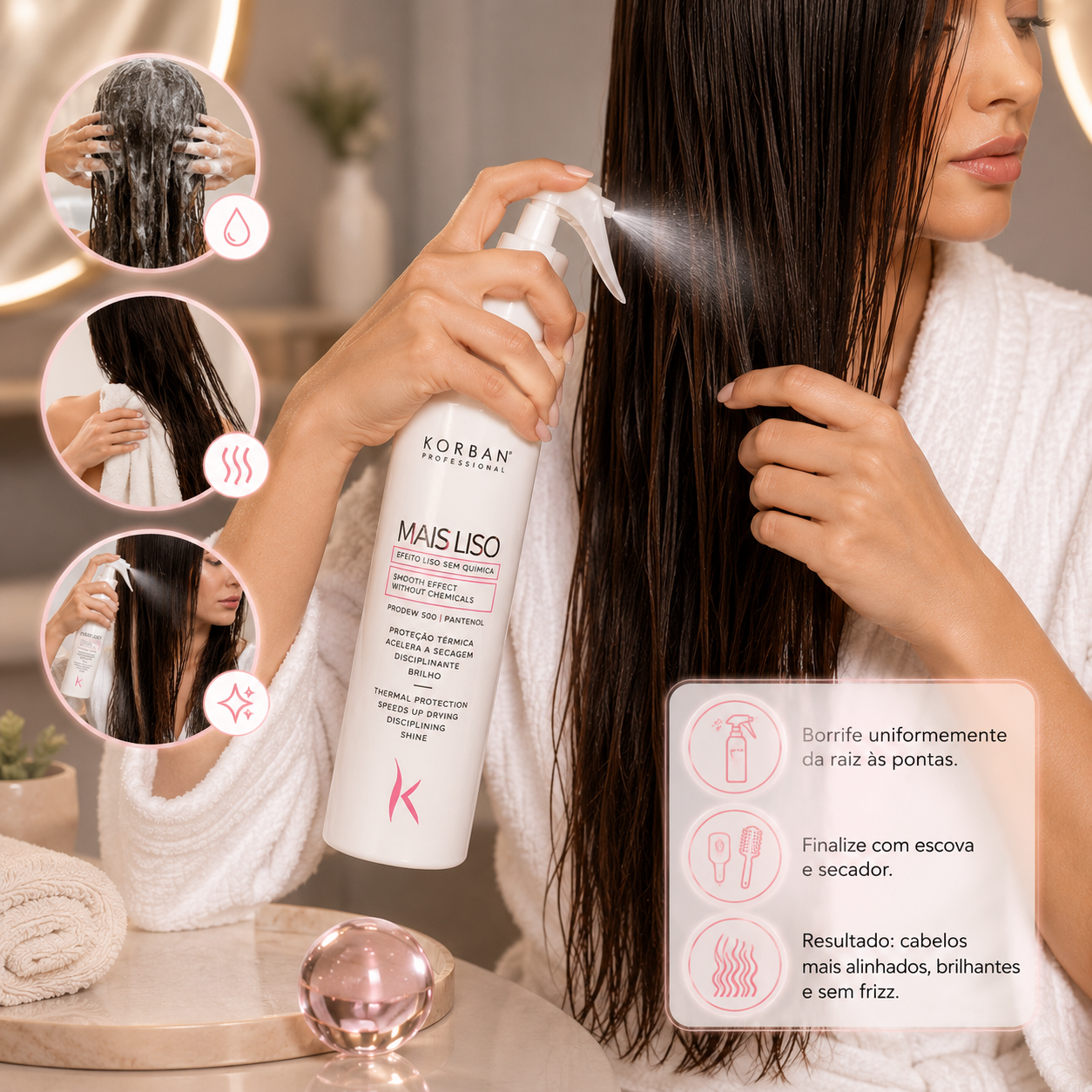 Mais Liso Finisher 200ml