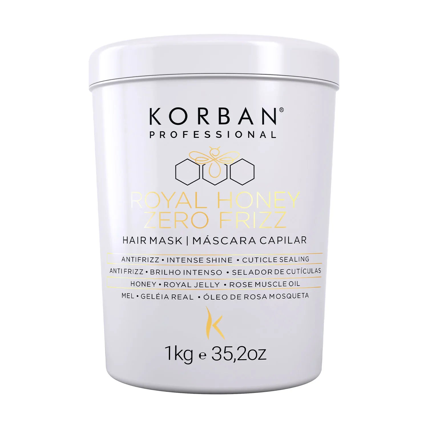 Royal Honey Zero Frizz - Redutor de Volume 1kg